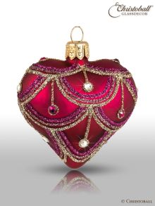Weihnachtskugel Herz À la Fabergé "Sophia"