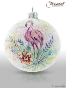 Christbaumkugel Artist Art - Flamingo