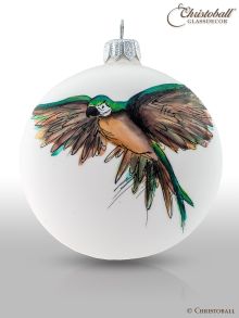 Christbaumkugel Artist Art - Fliegender Ara Papagei