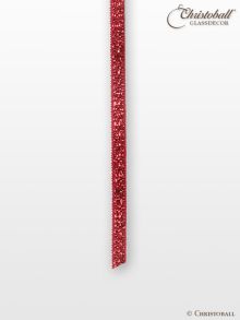 Lurexband, 3mm breit, Rot 