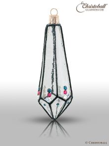 À la Tiffany - Weihnachtsform "Kristall No. 1" mit Swarovski-Kristallen