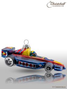 Weihnachtsform - Formel 1 Auto - Rennwagen Dunkel-Blau