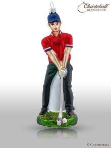 Christbaumform - Golfspieler