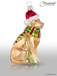 Weihnachtsform Hund Labrador