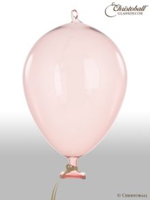 Luftballon aus Glas XL - Apricot - 1 Stück