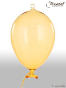 Luftballon aus Glas XL - Strahlendes Sonnen-Gelb