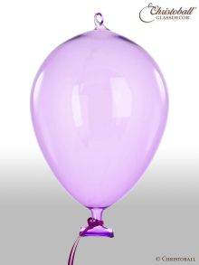 Luftballon aus Glas XL - zartes Lavendel Lila