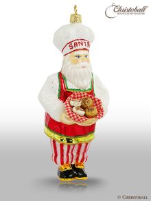 Christoball  Premium - Weihnachtsmann als Bäcker