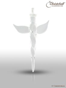 Glaskunst - Glas-Engel, Eiszapfenform