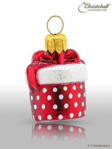 Miniatur Weihnachtsform - Geschenk in Hutschachtel
