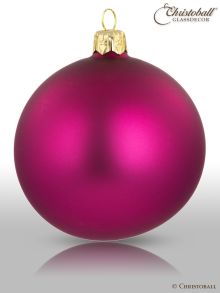 Pure Colour L Weihnachtskugel Ruby