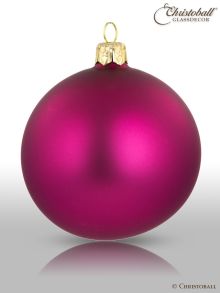 Pure Colour M Weihnachtskugel Ruby
