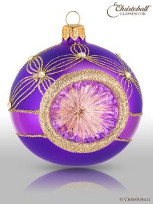 Reflex Weihnachtskugeln, Purple-Royal