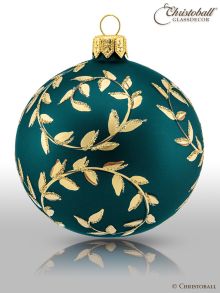 Romeo & Julia Weihnachtskugel Royal Jade-Gold 