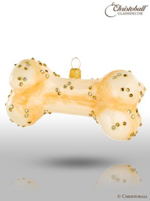 Weihnachtsform - Mostowski Collection mit Kristallen – Hundeknochen natur