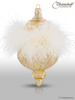 Crystalique - Pudre de Luxe - Christbaumform, Hell-Gold