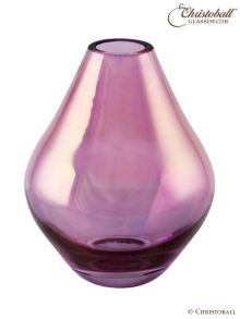 Vase aus Glas Beja Lüster Pink