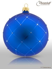 Coco´s Weihnachtskugel Royalblau XL