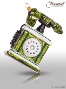 Weihnachtsform - Vintage Telefon