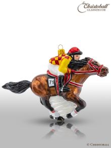 Weihnachtsform - Mostowski Collection - Jockey & Pferd