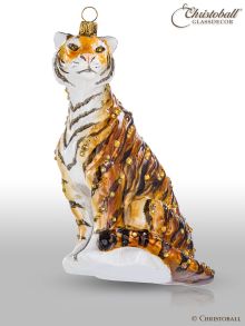 Weihnachtsform - Mostowski Collection mit Swarovski-Kristallen – Tiger