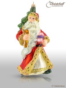 Exklusive Weihnachtsform - Viktorianische Kollektion - Weihnachtsmann mit Christbaum