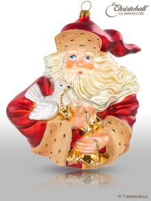 Mostowski Collection - Weihnachtsmann mit wehendem Bart - viktorianisch