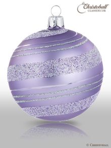 Pirouette Weihnachtskugel Lavendel-Lila 